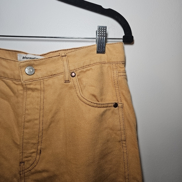 Reformation Cowboy High-Rise Straight Jeans - Picture 3 of 9
